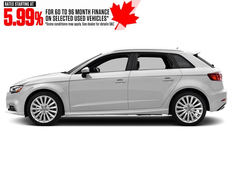 2018 Audi A3 e-tron 1.4 TFSI Technik Glacier White Metallic  Shot 5