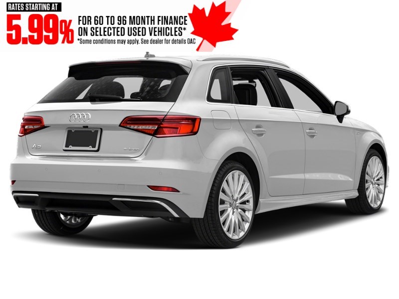 2018 Audi A3 e-tron 1.4 TFSI Technik Glacier White Metallic  Shot 2