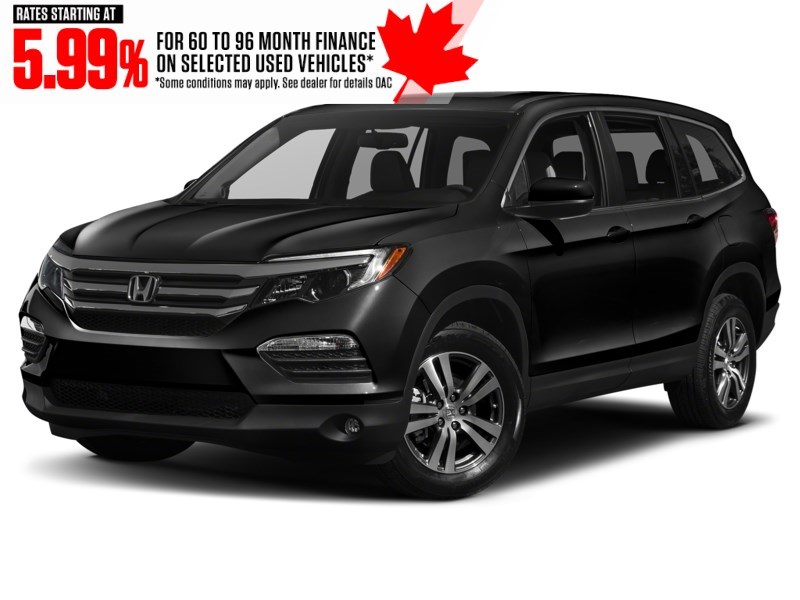 2017 Honda Pilot 4WD 4dr EX-L w/Navi Crystal Black Pearl  Shot 4