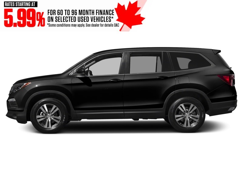 2017 Honda Pilot 4WD 4dr EX-L w/Navi Crystal Black Pearl  Shot 3