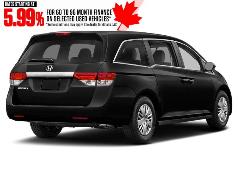 2017 Honda Odyssey 4dr Wgn LX Crystal Black Pearl  Shot 6