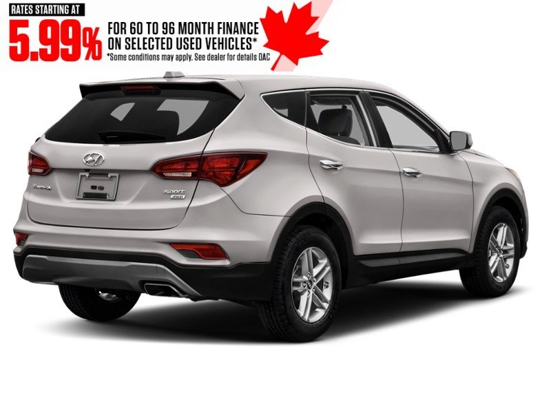2017 Hyundai Santa Fe Sport AWD 4dr 2.4L SE Sparkling Silver  Shot 8