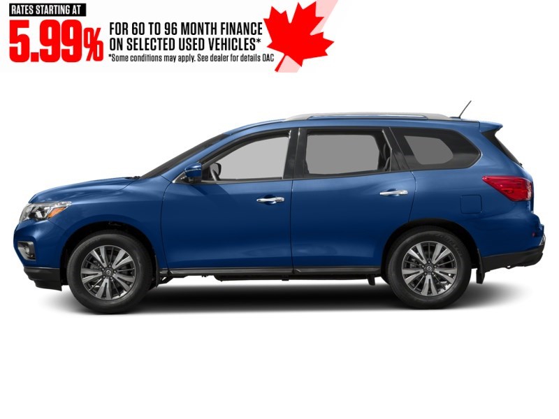 2020 Nissan Pathfinder 4x4 SL Premium Caspian Blue Metallic  Shot 29