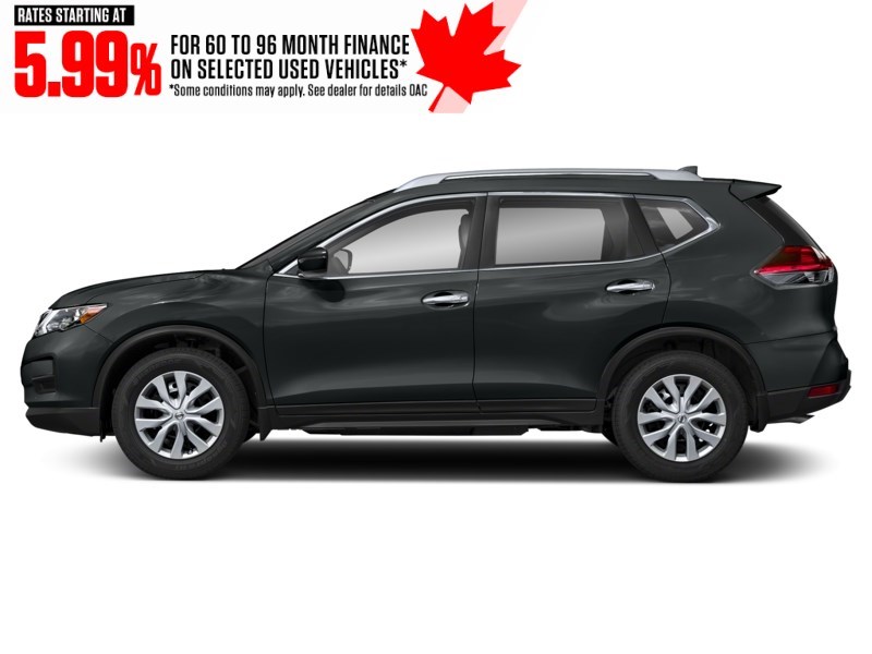 2018 Nissan Rogue FWD S Magnetic Black Metallic  Shot 3