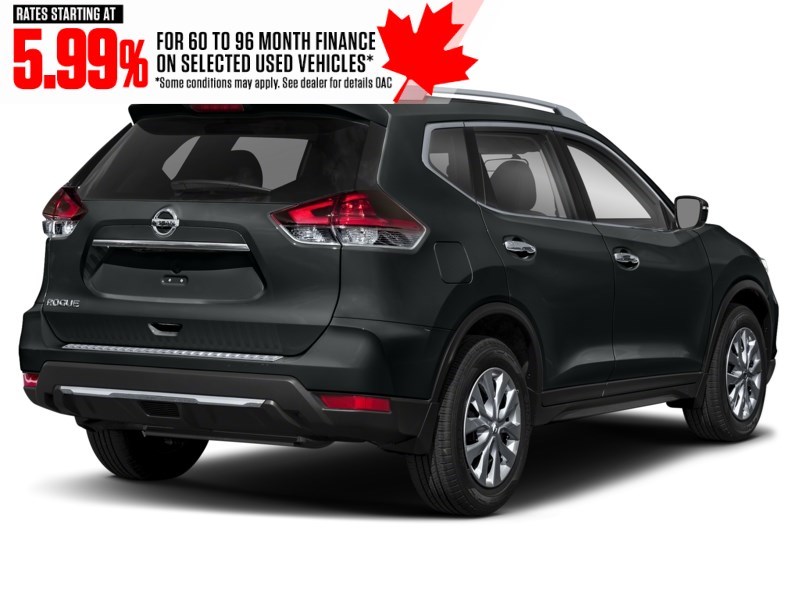 2018 Nissan Rogue FWD S Magnetic Black Metallic  Shot 2
