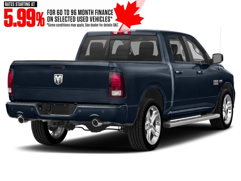 2017 RAM 1500 4WD Crew Cab 140.5" Sport True Blue Pearl  Shot 2