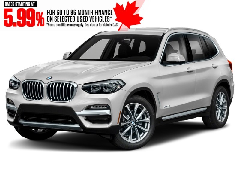 2021 BMW X3 xDrive30i Sports Activity Vehicle Mineral White Metallic  Shot 7