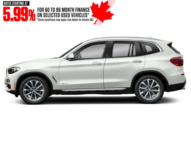 2021 BMW X3 xDrive30i Sports Activity Vehicle Alpine White  Shot 3