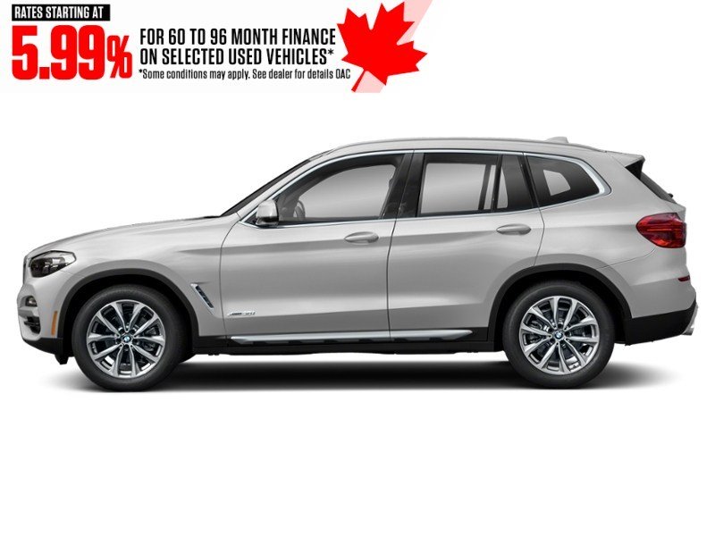 2021 BMW X3 xDrive30i Sports Activity Vehicle Mineral White Metallic  Shot 9