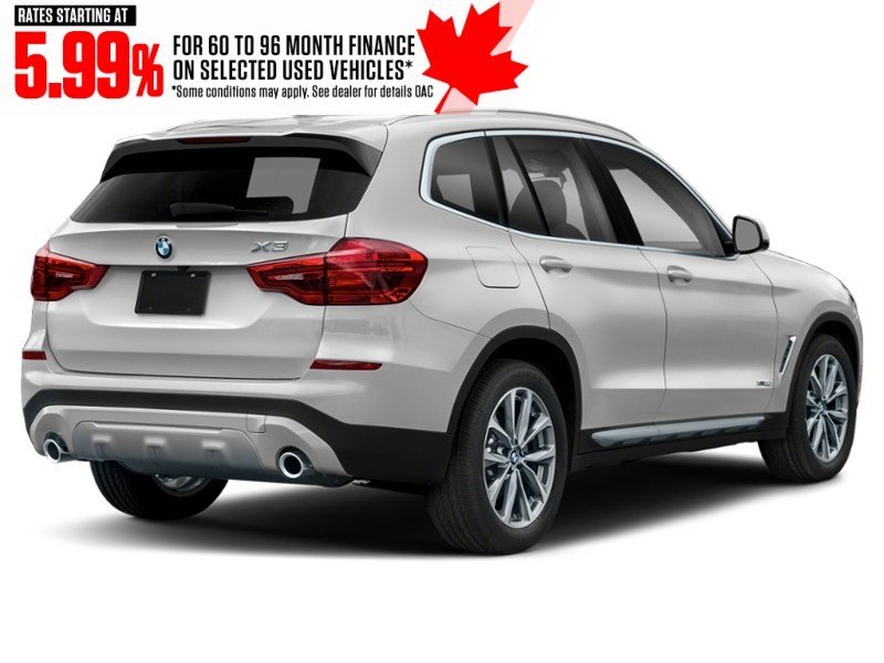 2021 BMW X3 xDrive30i Sports Activity Vehicle Mineral White Metallic  Shot 12