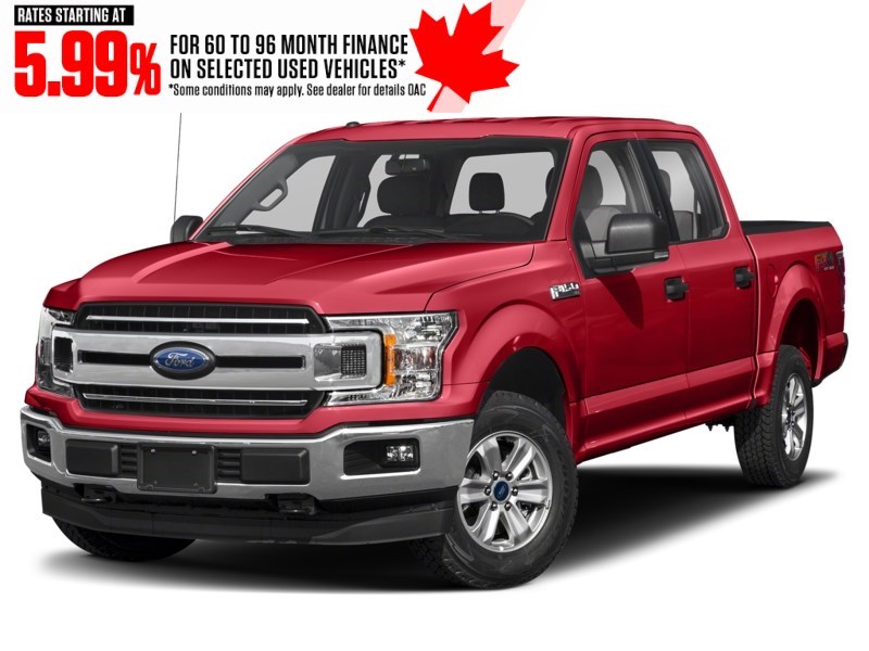 2019 Ford F-150 XLT 4WD SuperCrew 5.5' Box Race Red  Shot 1