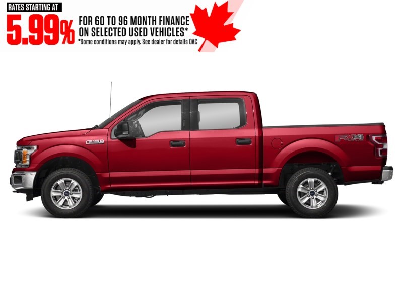 2019 Ford F-150 XLT 4WD SuperCrew 5.5' Box Race Red  Shot 5