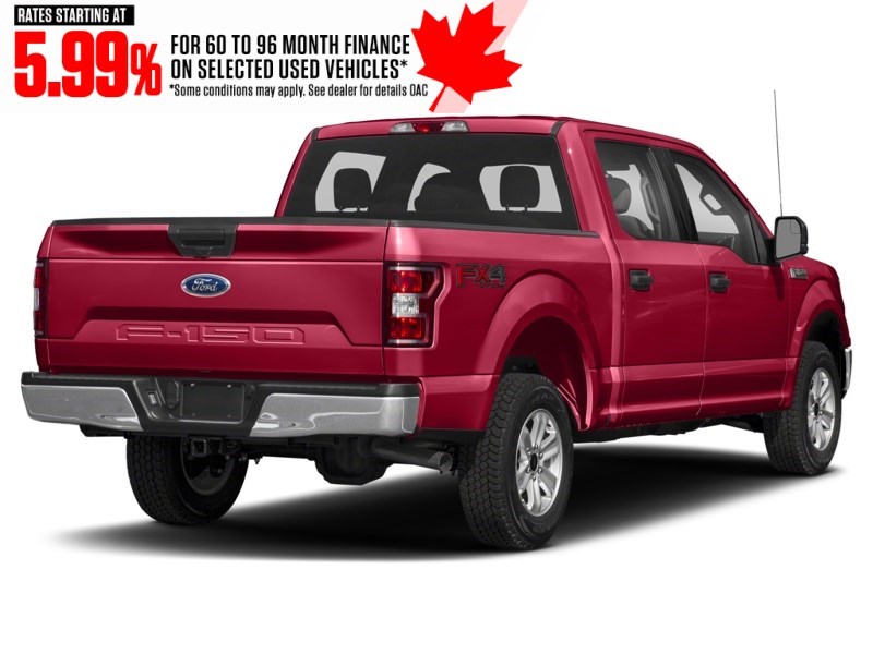 2019 Ford F-150 XLT 4WD SuperCrew 5.5' Box Vermillion Red  Shot 18