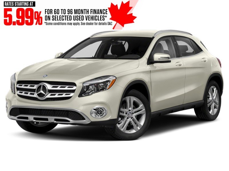 2019 Mercedes-Benz GLA 250 GLA 250 4MATIC SUV Polar White  Shot 1
