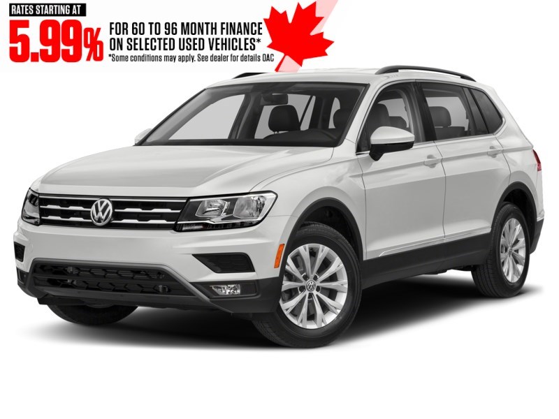 2021 Volkswagen Tiguan Comfortline 4MOTION Pure White  Shot 2