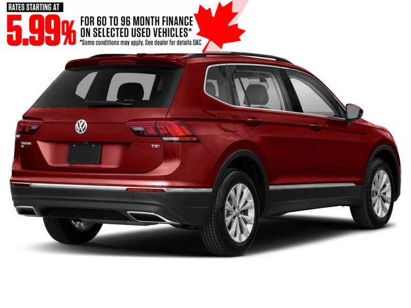 2021 Volkswagen Tiguan Comfortline 4MOTION Ruby Red Metallic  Shot 15