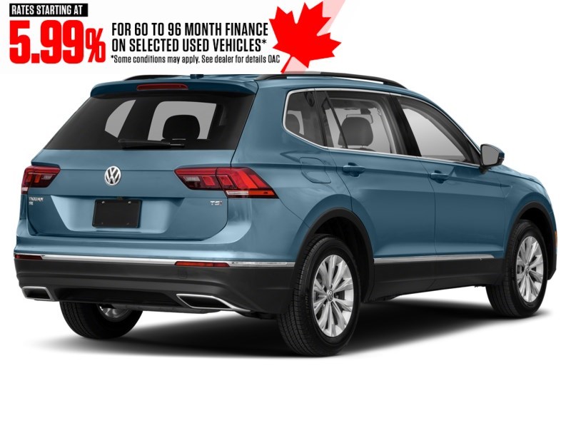 2021 Volkswagen Tiguan Comfortline 4MOTION Stone Blue Metallic  Shot 32