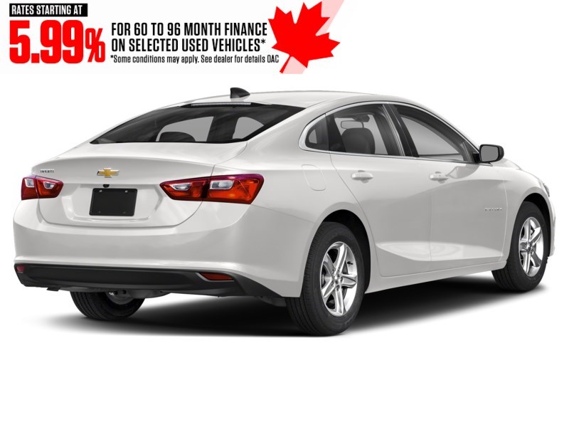 2021 Chevrolet Malibu 4dr Sdn LS w/1FL Summit White  Shot 12