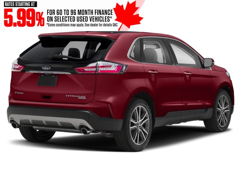 2019 Ford Edge SEL AWD Ruby Red Metallic Tinted Clearcoat  Shot 6