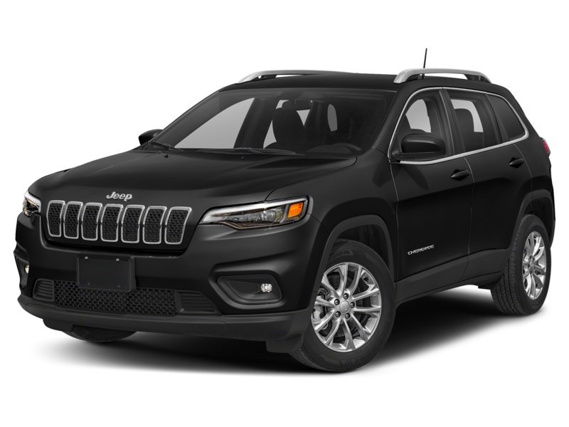 2019 Jeep Cherokee North 4x4 Diamond Black Crystal Pearl  Shot 4