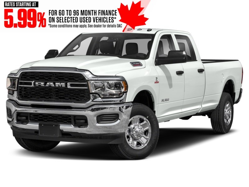 2022 RAM 2500 Big Horn 4x4 Crew Cab 6'4" Box Bright White  Shot 4