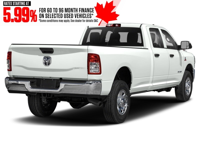 2022 RAM 2500 Big Horn 4x4 Crew Cab 6'4" Box Bright White  Shot 2