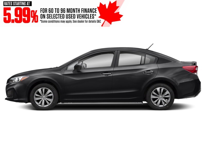 2019 Subaru Impreza 2.0i Convenience 4-door Auto Crystal Black Silica  Shot 3