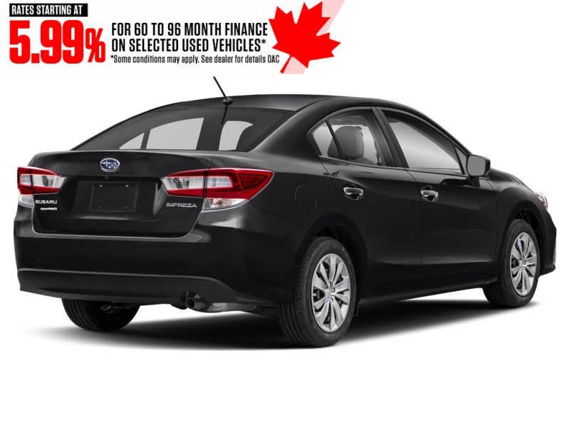 2019 Subaru Impreza 2.0i Convenience 4-door Auto Crystal Black Silica  Shot 2
