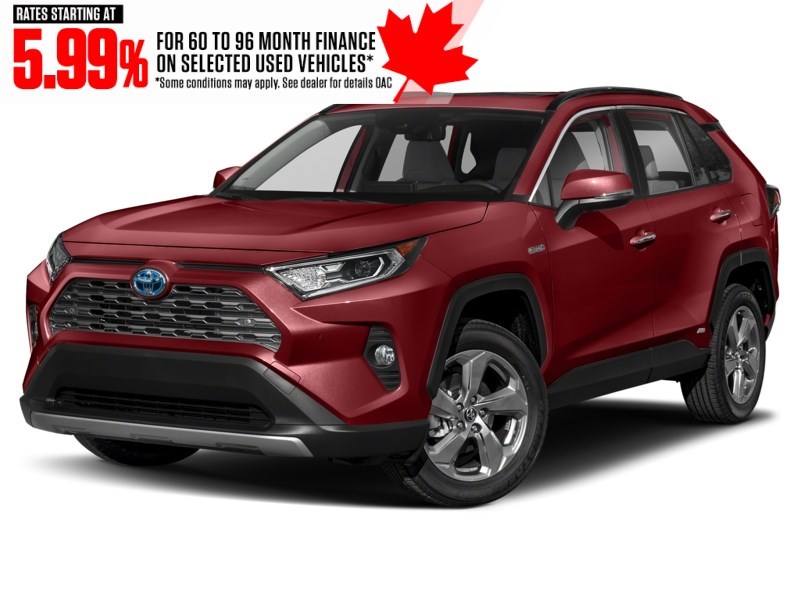 2021 Toyota RAV4 Hybrid Hybrid Limited AWD Ruby Flare Pearl  Shot 1
