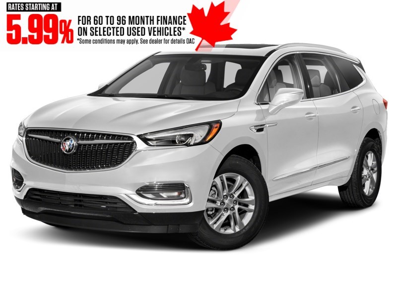 2020 Buick Enclave AWD 4dr Essence White Frost Tricoat  Shot 10