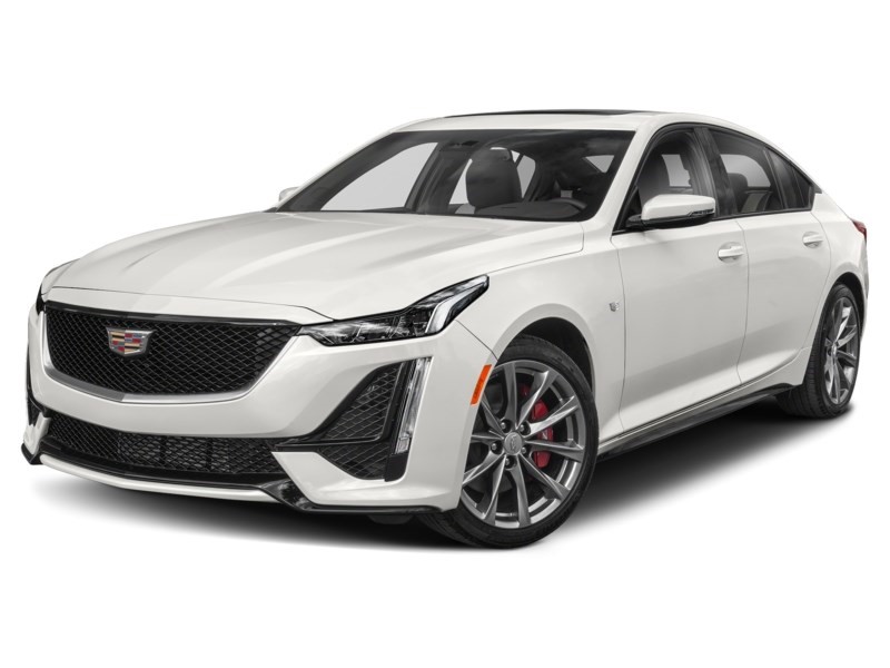 2020 Cadillac CT5 4dr Sdn Sport Crystal White Tricoat  Shot 1