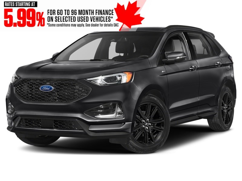 2020 Ford Edge ST Line AWD Agate Black  Shot 4