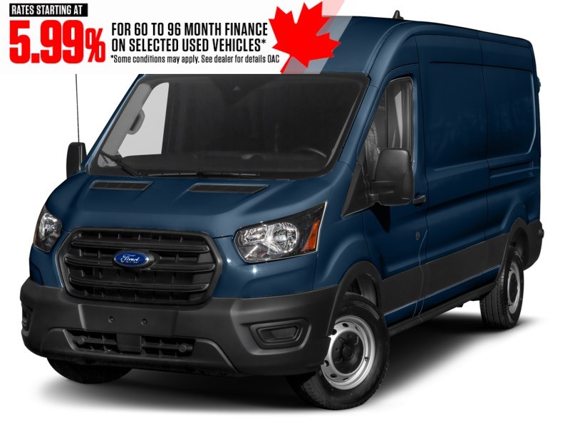 2022 Ford Transit-250 Cargo T-250 148" Hi Rf 9070 GVWR RWD Blue Jeans Metallic  Shot 13