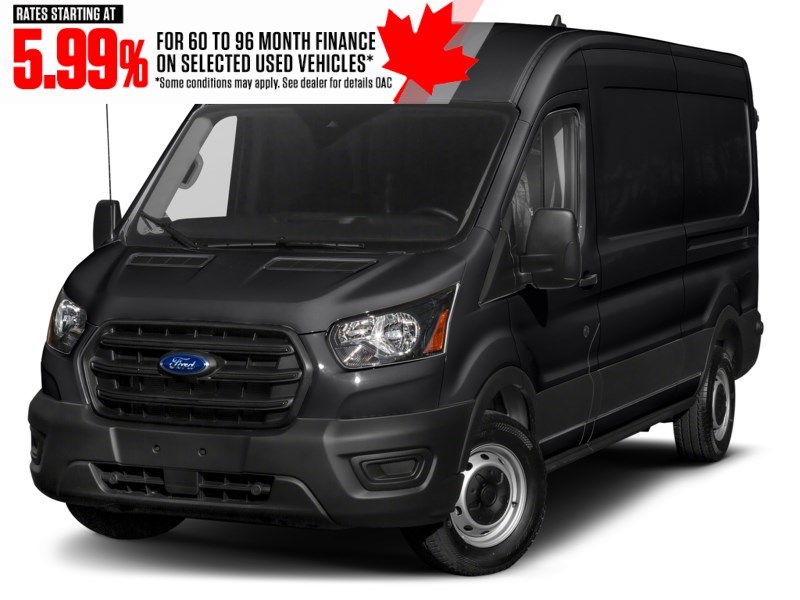 2022 Ford Transit-250 Cargo T-250 148" Hi Rf 9070 GVWR RWD Agate Black Metallic  Shot 25