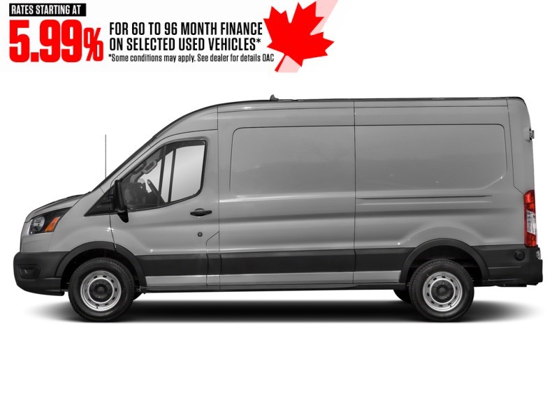 2022 Ford Transit-250 Cargo T-250 148" Hi Rf 9070 GVWR RWD Ingot Silver Metallic  Shot 35