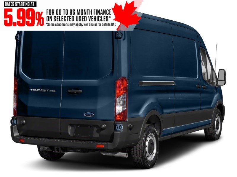 2022 Ford Transit-250 Cargo T-250 148" Hi Rf 9070 GVWR RWD Blue Jeans Metallic  Shot 14