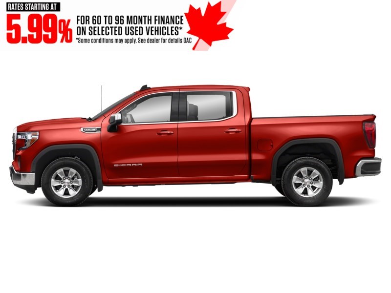2021 GMC Sierra 1500 4WD Crew Cab 147" SLE Cardinal Red  Shot 5