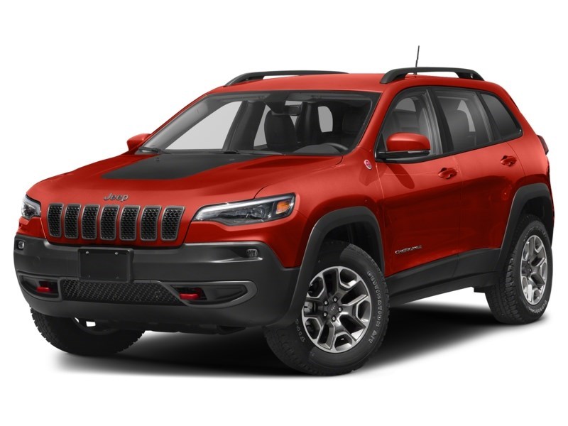 2019 Jeep Cherokee Trailhawk 4x4 Firecracker Red  Shot 4