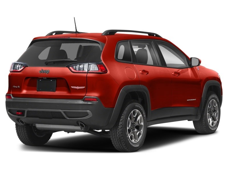 2019 Jeep Cherokee Trailhawk 4x4 Firecracker Red  Shot 2