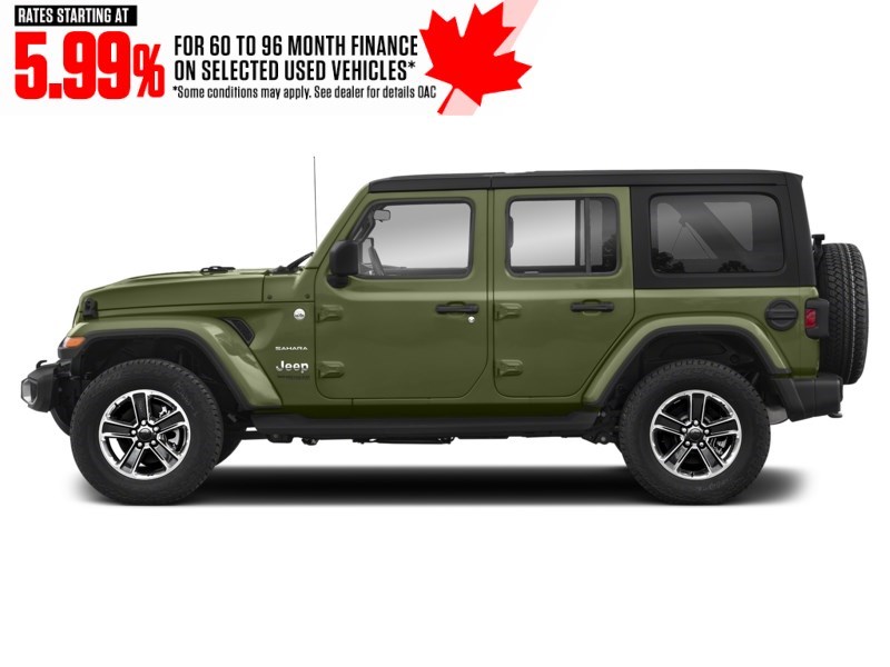 2020 Jeep Wrangler Unlimited Sahara 4x4 Sarge Green  Shot 23