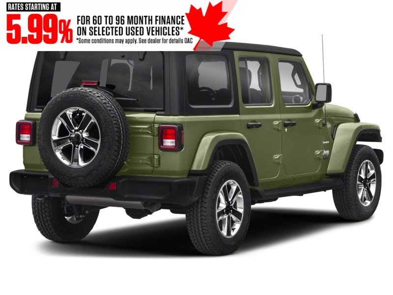 2020 Jeep Wrangler Unlimited Sahara 4x4 Sarge Green  Shot 22