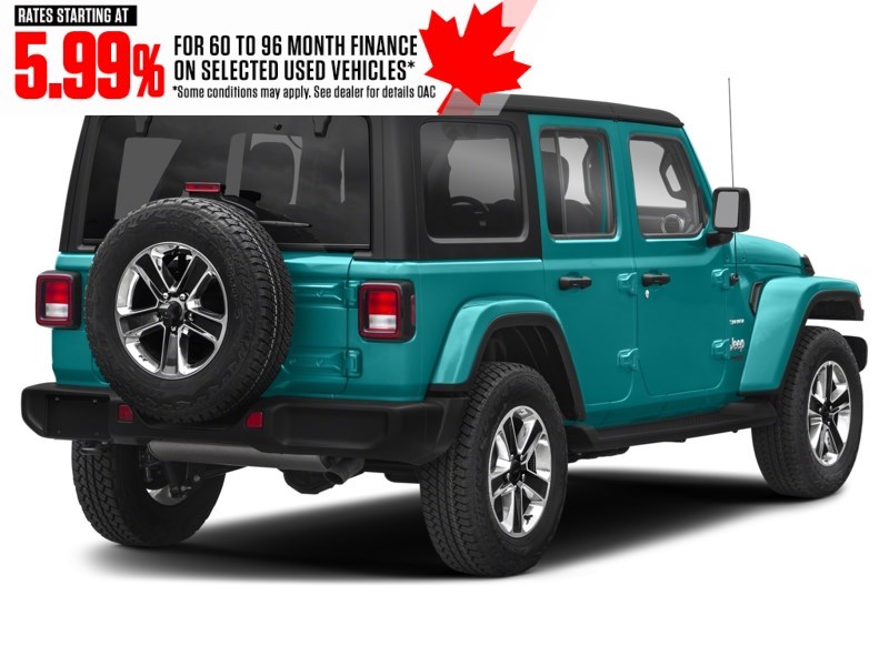 2020 Jeep Wrangler Unlimited Sahara 4x4 Bikini Pearl  Shot 28