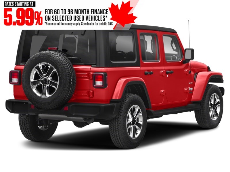 2020 Jeep Wrangler Unlimited Sahara 4x4 Firecracker Red  Shot 38
