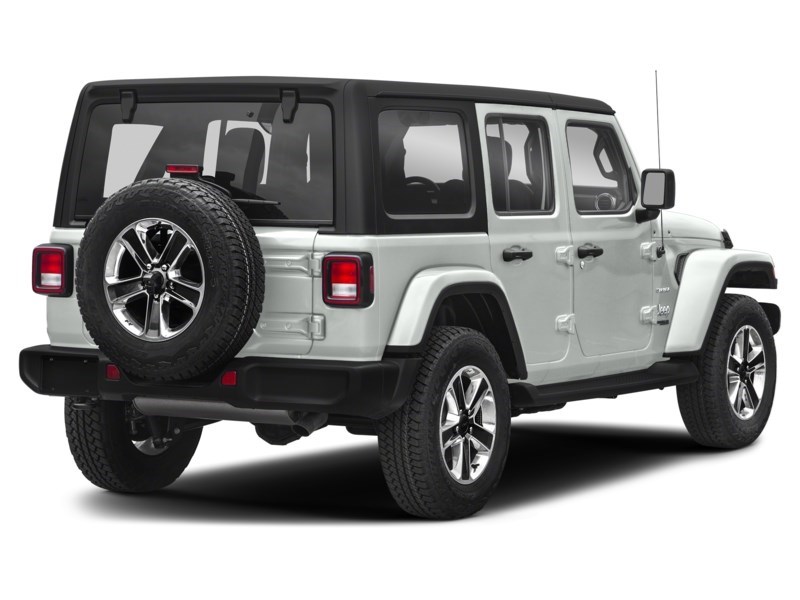 2021 Jeep Wrangler Unlimited Unlimited Sahara 4x4 Bright White  Shot 2