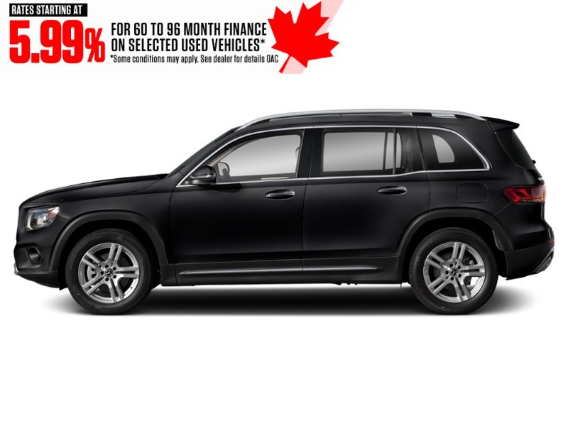 2022 Mercedes-Benz GLB 250 GLB 250 4MATIC SUV Cosmos Black Metallic  Shot 3
