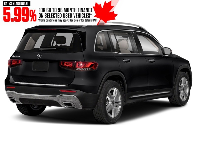 2022 Mercedes-Benz GLB 250 GLB 250 4MATIC SUV Cosmos Black Metallic  Shot 6