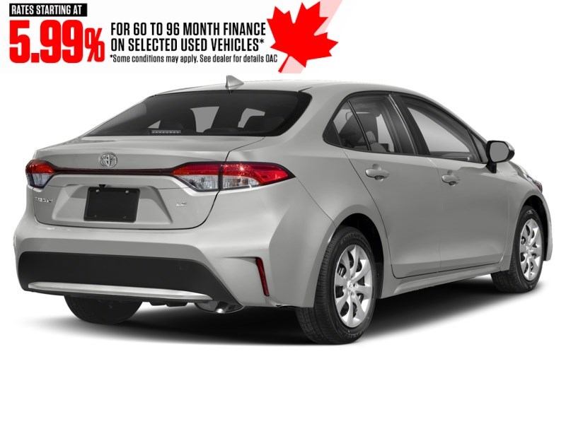 2022 Toyota Corolla LE CVT Classic Silver Metallic  Shot 14