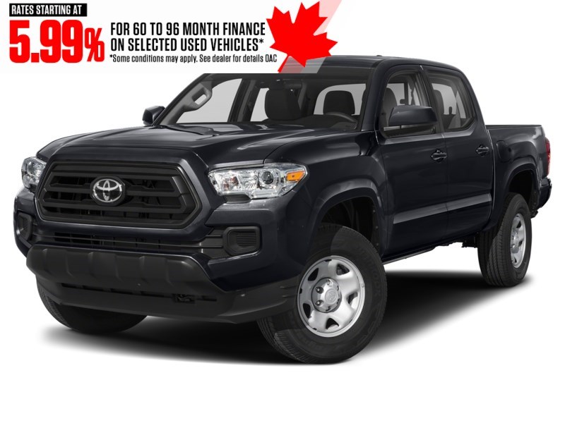 2020 Toyota Tacoma 4x4 Double Cab Auto Midnight Black Metallic  Shot 18