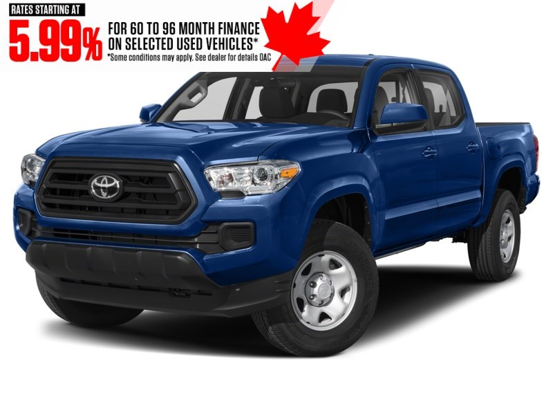 2020 Toyota Tacoma 4x4 Double Cab Auto Voodoo Blue  Shot 30