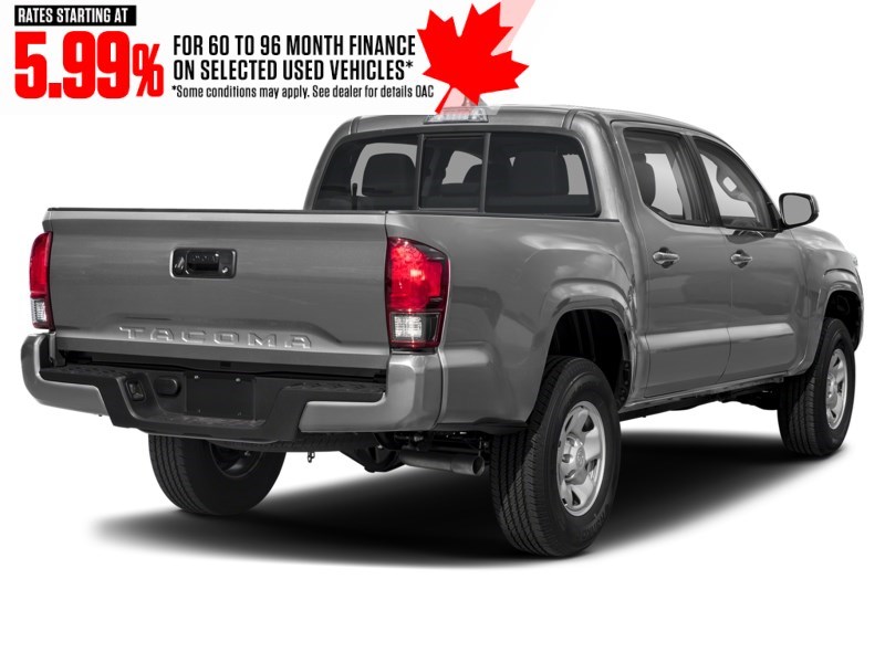 2020 Toyota Tacoma 4x4 Double Cab Auto Silver Sky Metallic  Shot 13